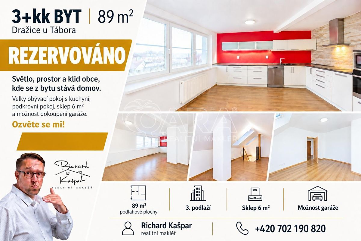 Prodej bytu 3+kk 89 m²