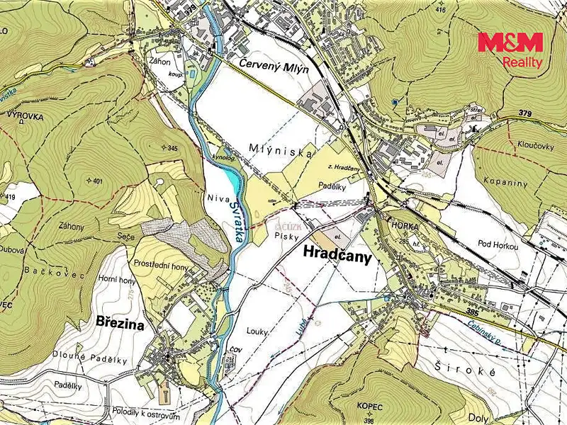 Prodej pole 2071 m², Březina – náhled fotky 3