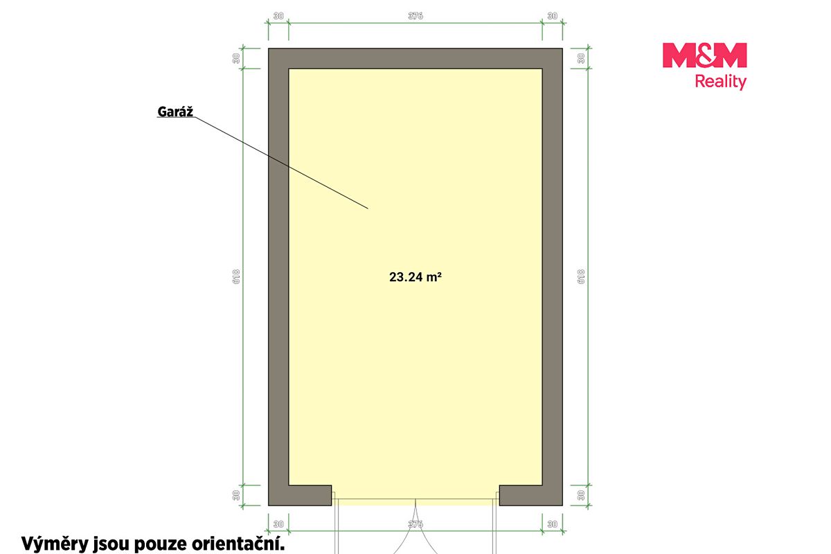 Prodej garáže 25 m² – fotografie 3