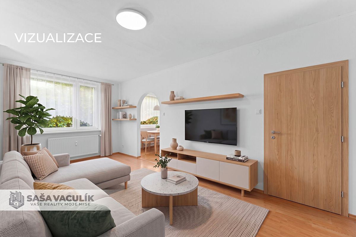 Prodej bytu 3+1 72 m², Vsetín – fotka 1 z 3