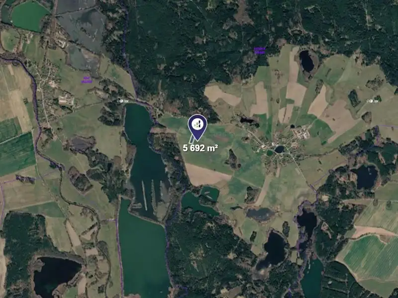 Prodej pole 5692 m², Novosedly nad Nežárkou – náhled fotky 2