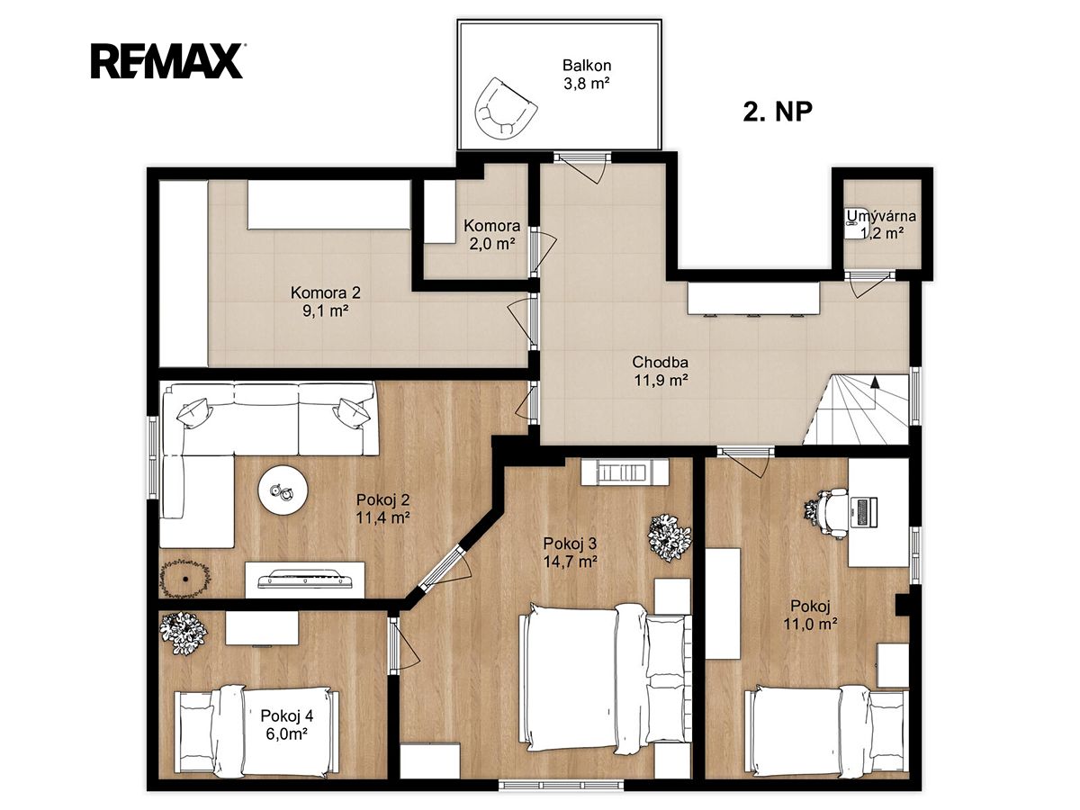 Prodej rodinného domu 178 m², pozemek 841 m² – fotografie 5