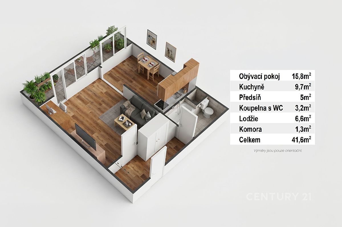 Prodej bytu 1+1 41 m² – fotografie 4