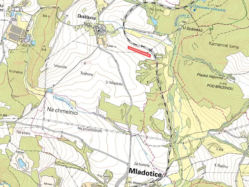 Prodej pole 11227 m², Mladotice – náhled fotky 2