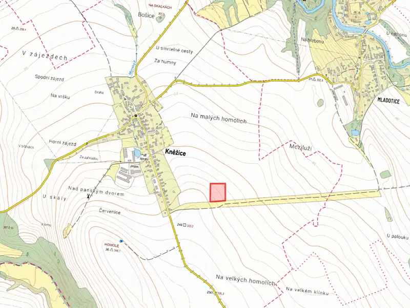 Prodej pole 10659 m², Kněžice – náhled fotky 2