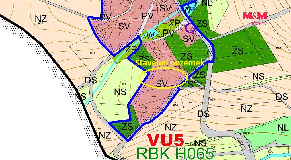 Prodej stavebního pozemku 1259 m² – fotografie 2