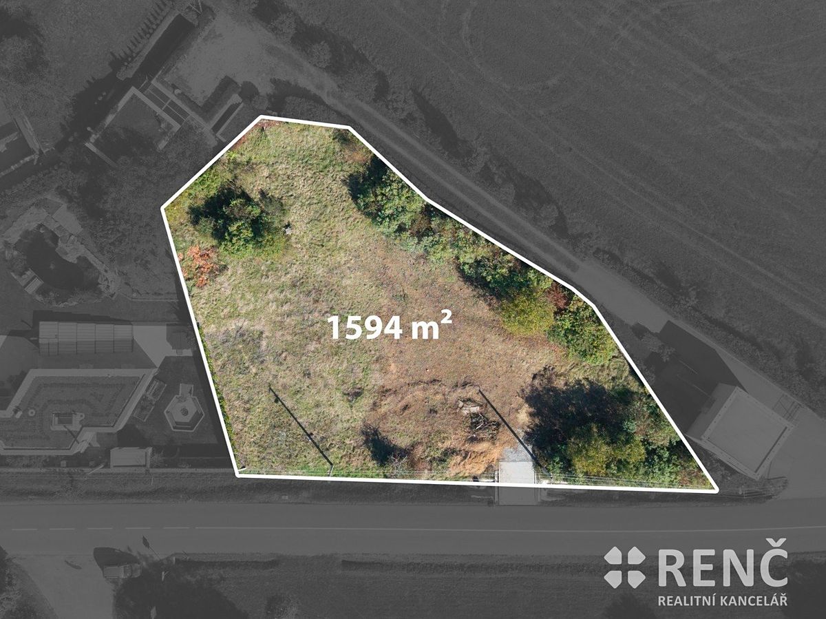 Prodej stavebního pozemku 1594 m² – fotografie 3