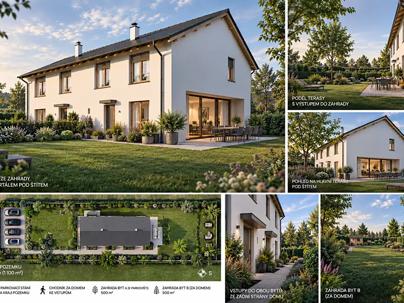 Pronájem rodinného domu 117 m², pozemek 450 m², Krnsko – náhled fotky 1