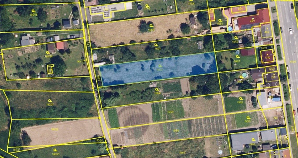 Prodej stavebního pozemku 1434 m²