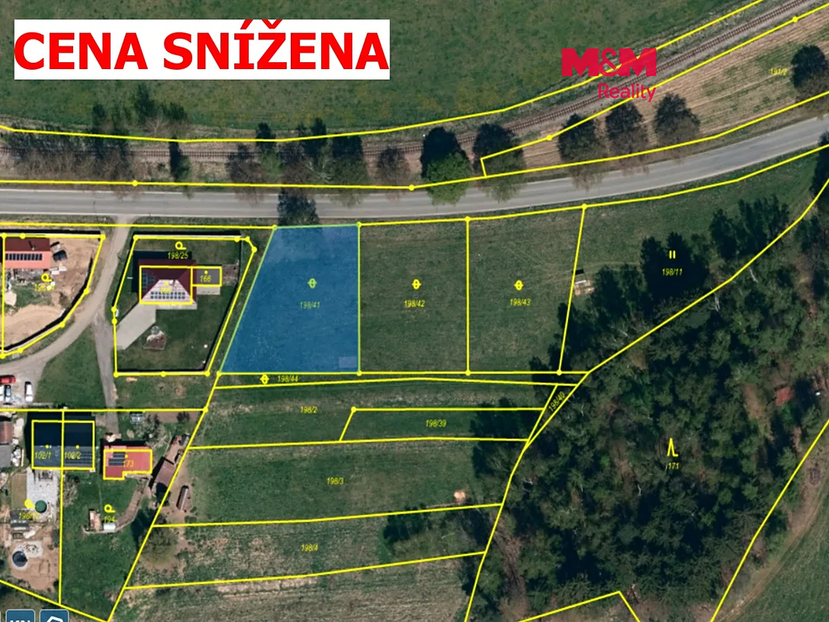 Prodej stavebního pozemku 1118 m²