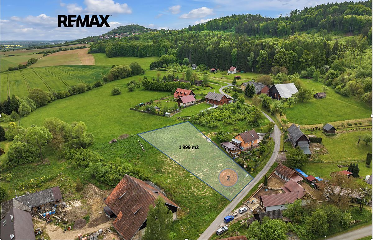 Prodej stavebního pozemku 2000 m²