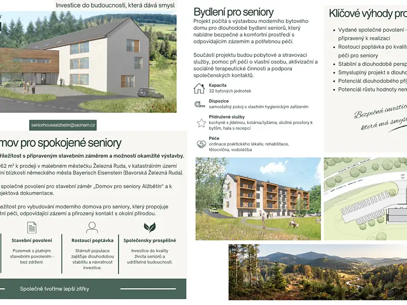 Prodej komerčního pozemku 9062 m², Železná Ruda – náhled fotky 3