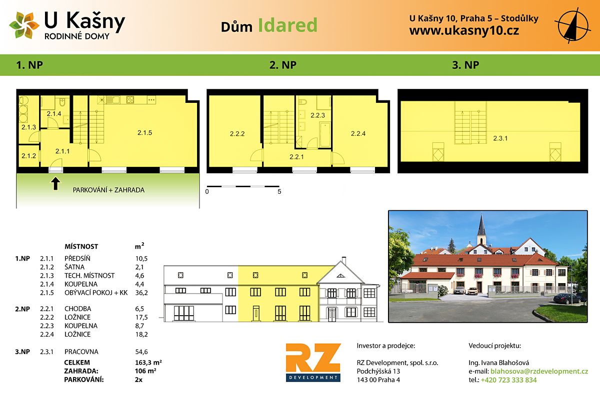 Prodej rodinného domu 163 m², pozemek 170 m² – fotografie 2