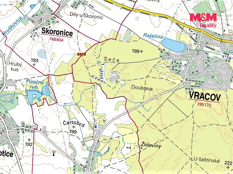 Prodej lesa 212 m², Skoronice – náhled fotky 2