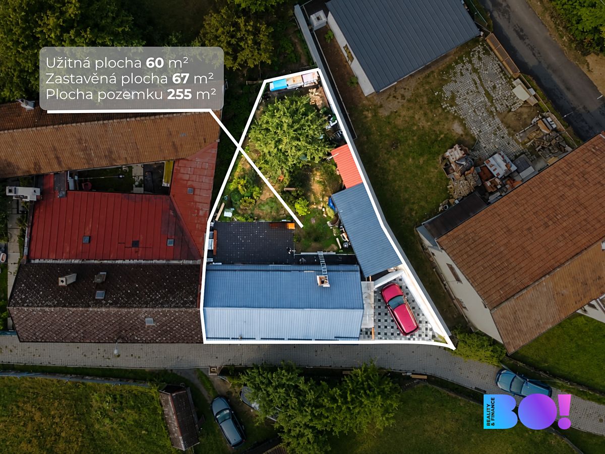 Prodej rodinného domu 60 m², pozemek 188 m²