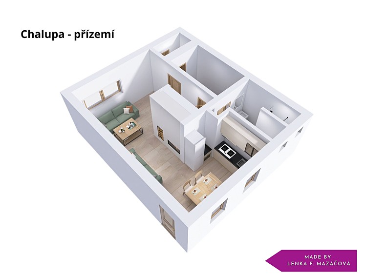 Prodej domu, 68 m² (6 z 31)