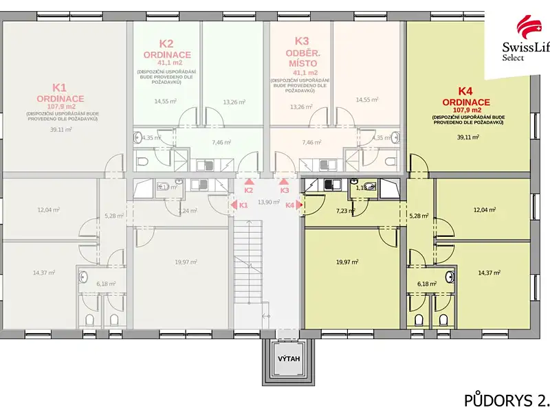 Prodej kanceláře 108 m², Polná – náhled fotky 1