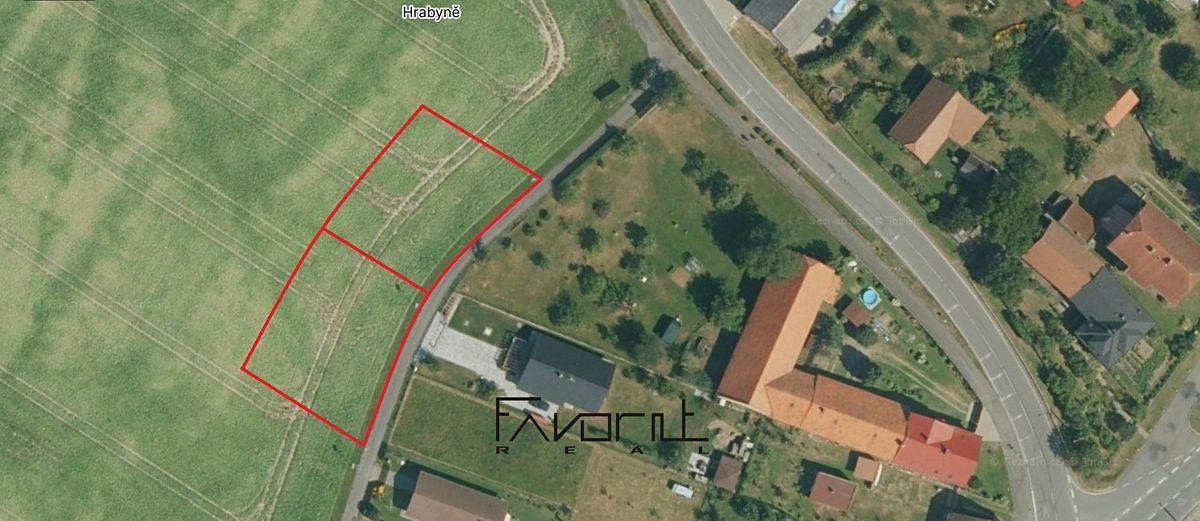Prodej stavebního pozemku 1100 m² – fotografie 4