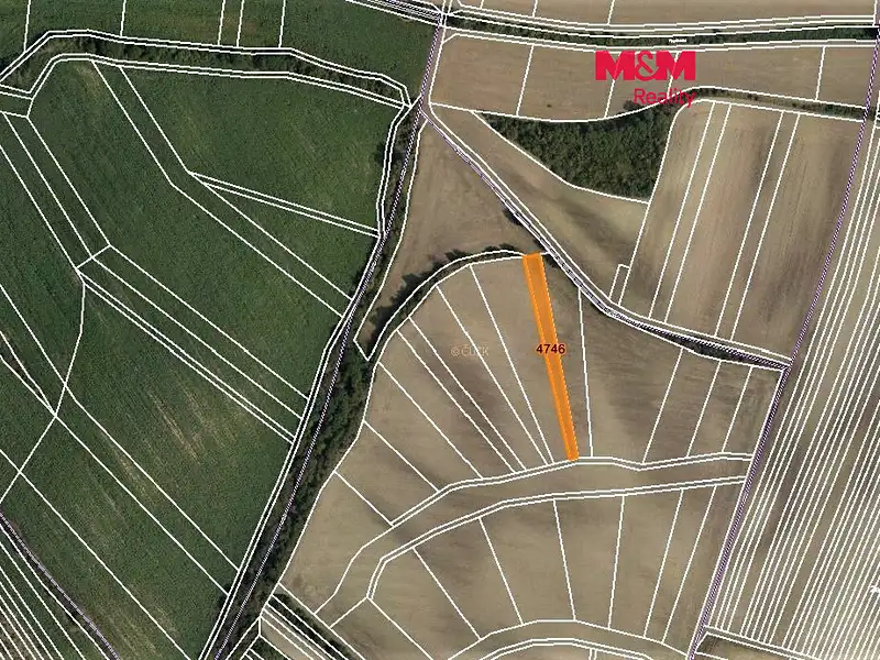 Prodej pole 1571 m², Starovičky – náhled fotky 1