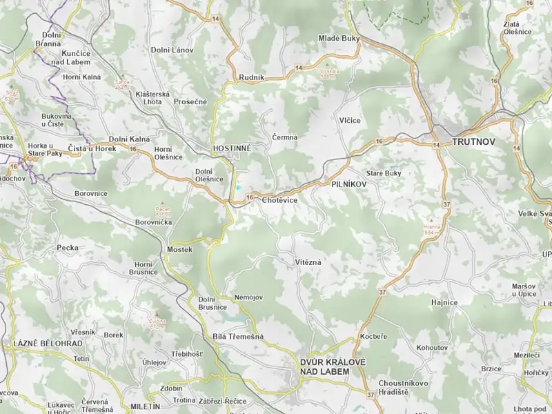 Prodej louky 24195 m², Chotěvice – náhled fotky 3