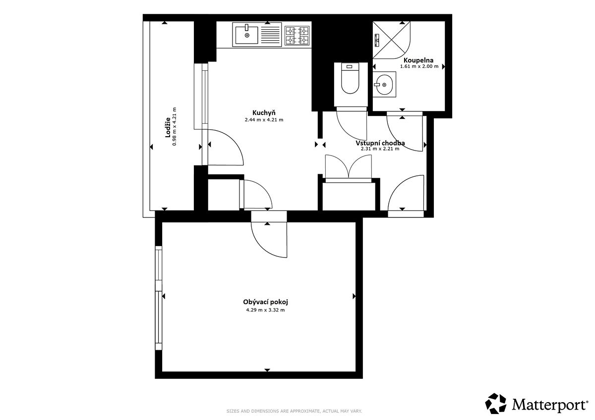 Prodej bytu 1+1 36 m² – fotografie 2