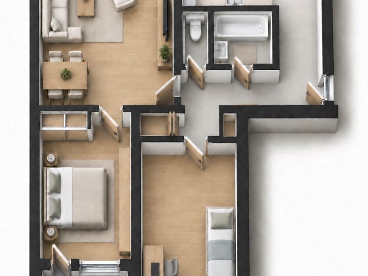Wohnung 3+1 zum Kauf, 68 m² (12 von 12)