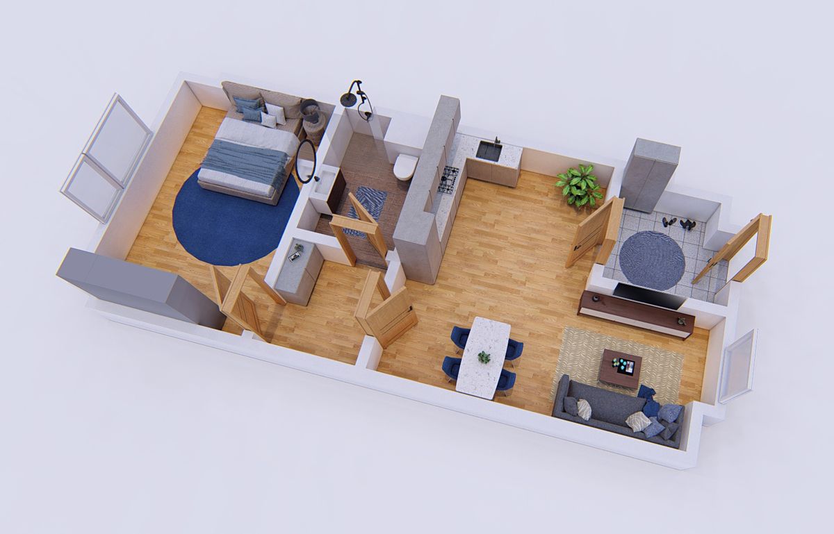 Prodej bytu 2+kk 45 m² – fotografie 4