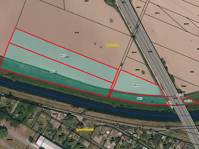 Prodej pole 10068 m², Opava – náhled fotky 1
