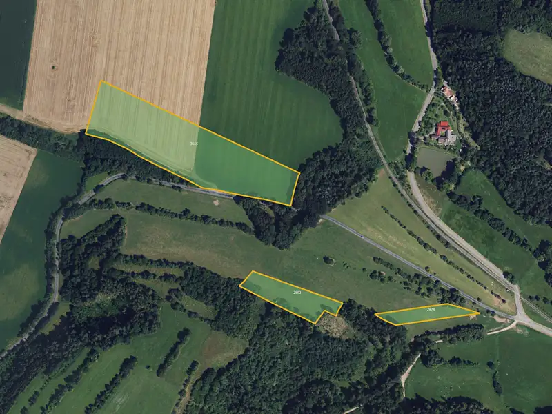 Prodej pole 64073 m², Chornice – náhled fotky 2