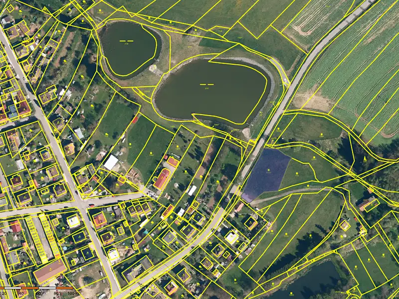 Prodej stavebního pozemku 2016 m², Nová Cerekev – náhled fotky 3