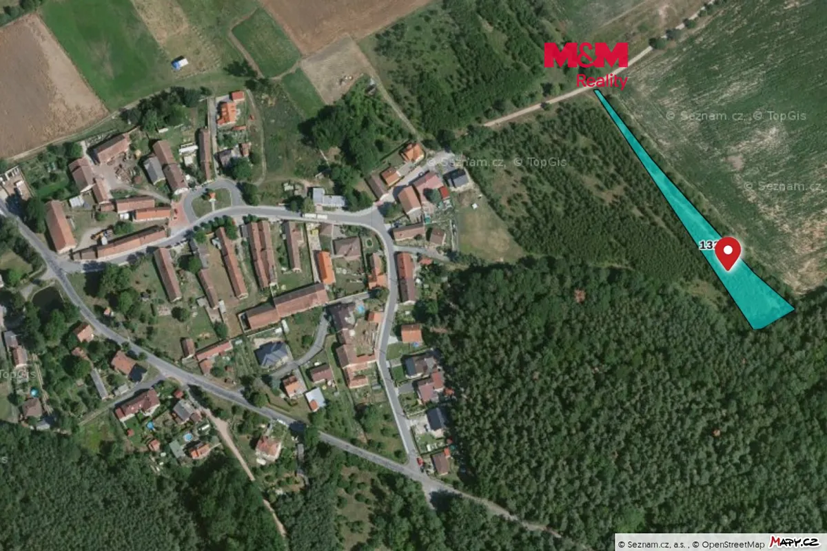 Prodej pole 3092 m²