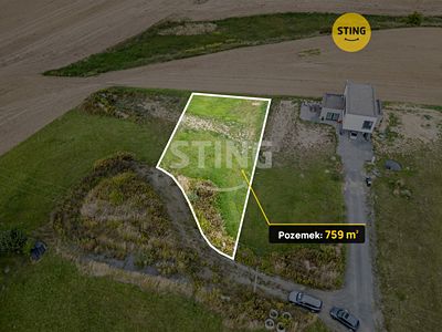 Prodej stavebního pozemku 759 m²