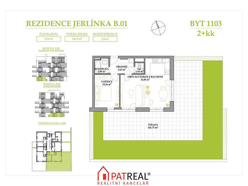 Prodej bytu 2+kk 180 m², Brno – náhled fotky 2