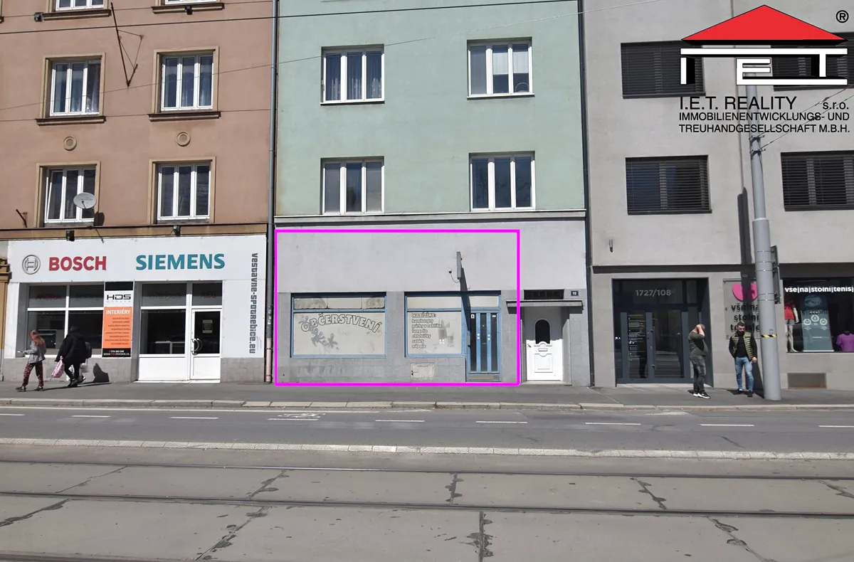 Pronájem obchodního prostoru 47 m²