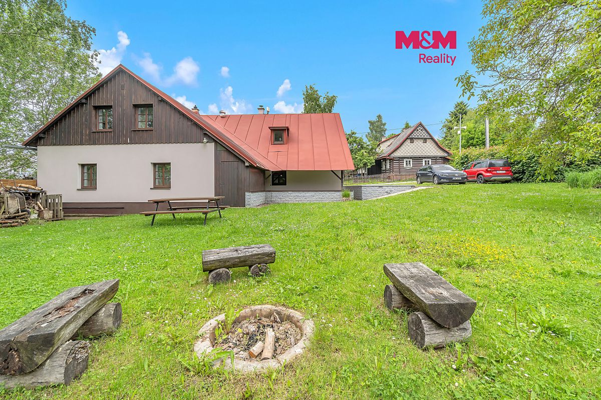 Prodej chalupy 181 m², pozemek 1430 m², Vysoké nad Jizerou – fotka 1 z 3