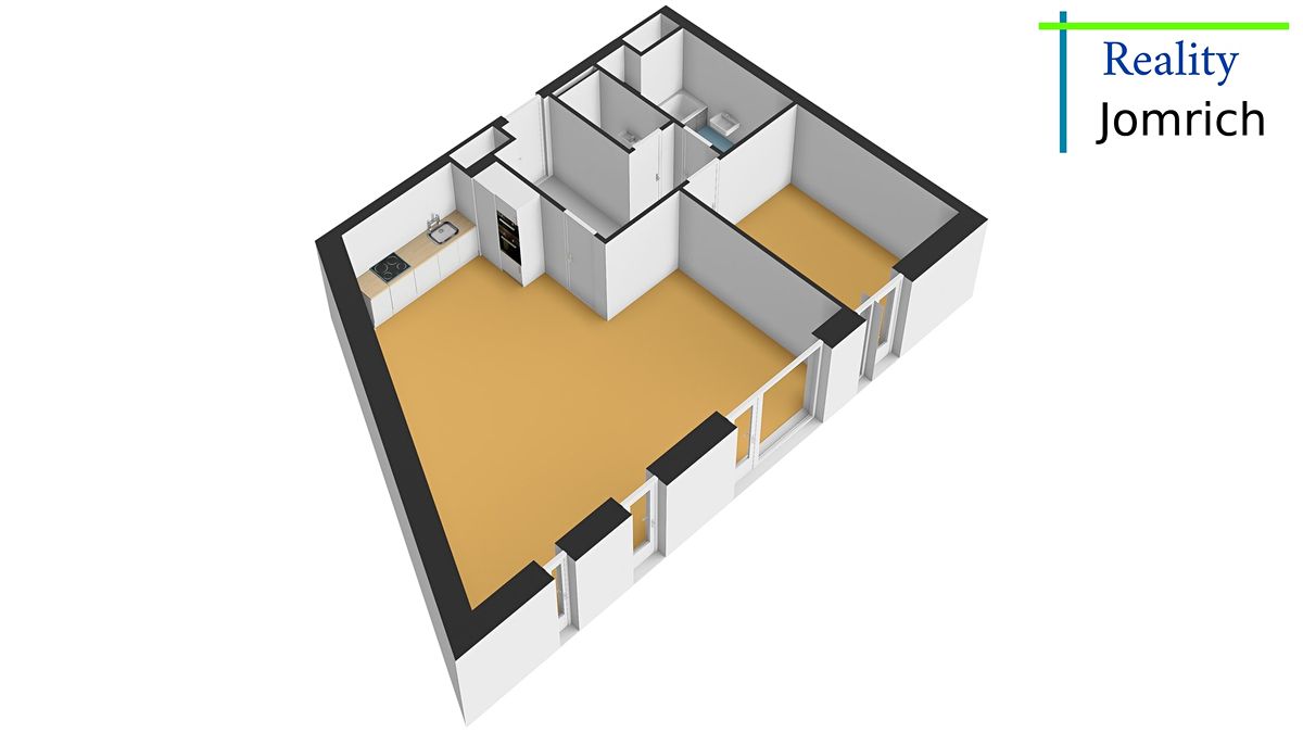 Pronájem bytu 2+kk 78 m² – fotografie 5