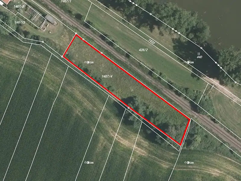 Prodej pozemku 1832 m², Hudčice – náhled fotky 1
