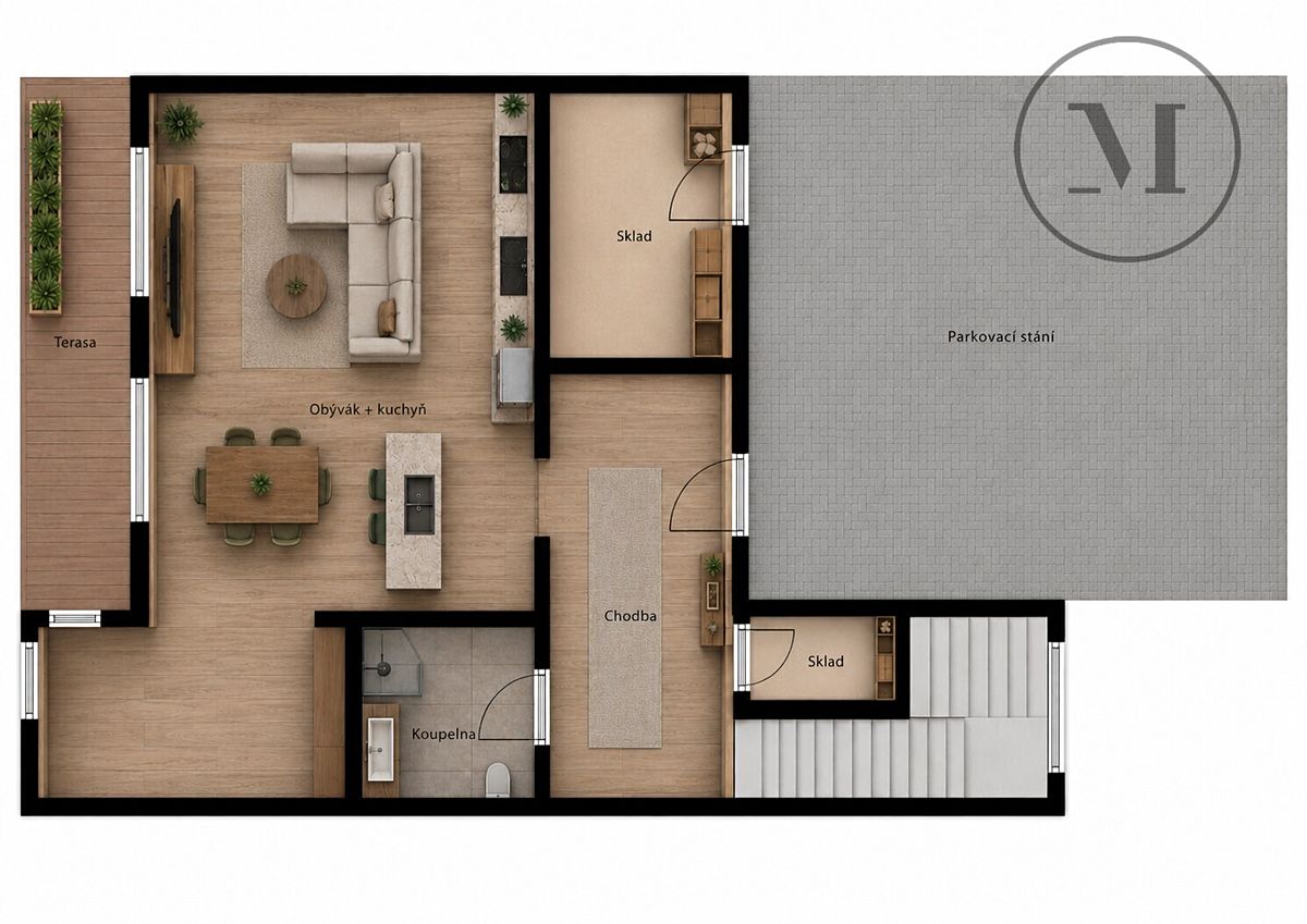 Prodej rodinného domu 163 m², pozemek 611 m² – fotografie 4