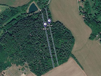 Prodej lesa 3320 m²