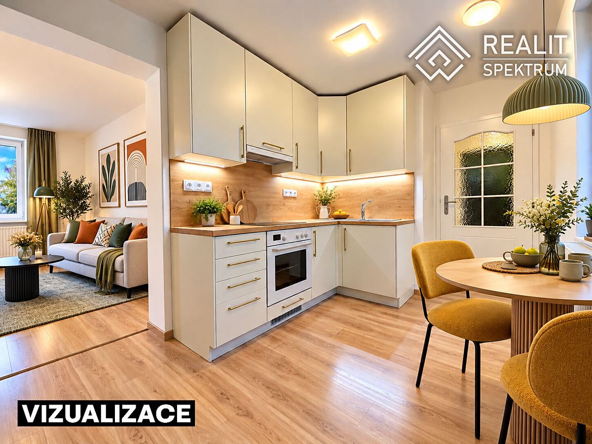 Pronájem bytu 2+kk 36 m² – fotografie 2