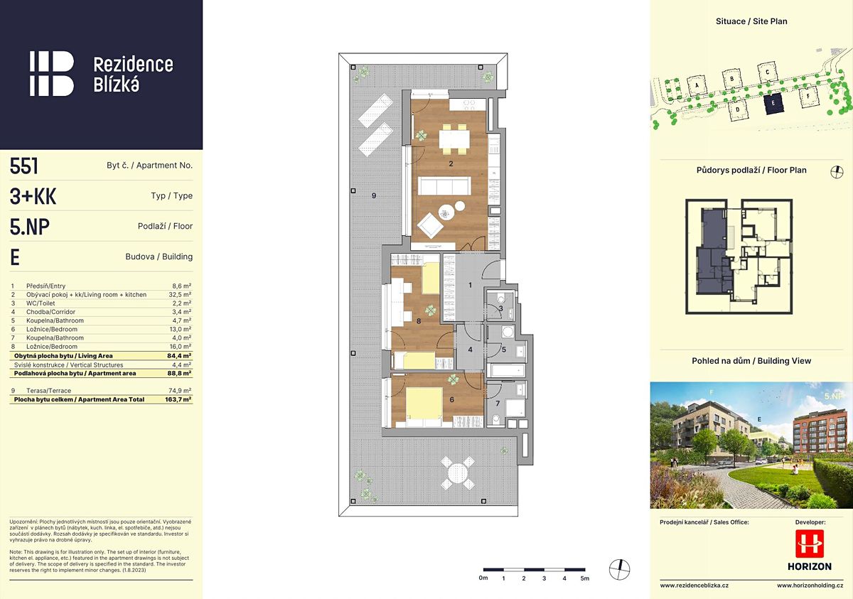 Prodej bytu 3+kk 84 m² – fotografie 2