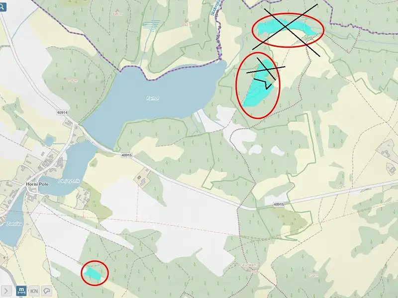 Prodej lesa 20620 m², Studená – náhled fotky 3