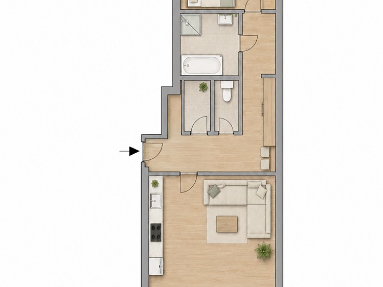 Wohnung 2+kk zum Kauf, 72 m² (6 von 28)