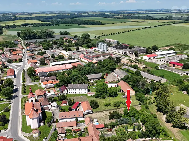 Prodej stavebního pozemku 1275 m², Mělnické Vtelno – náhled fotky 2