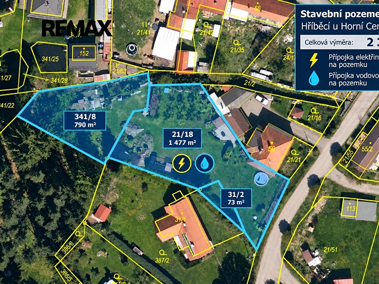 Prodej pozemku, 2 340 m² (1 z 15)