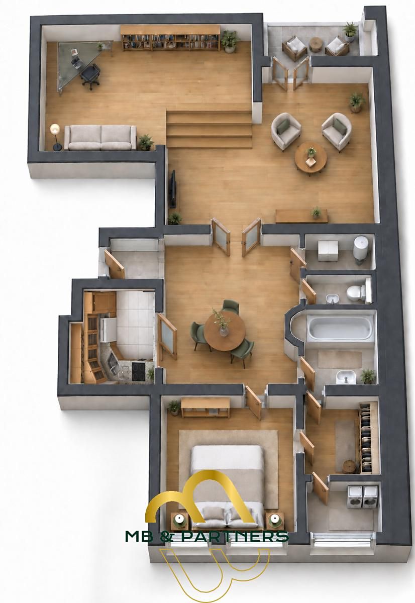 Pronájem bytu 3+kk 85 m² – fotografie 2