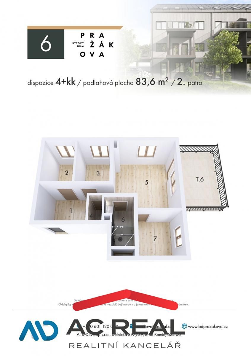 Prodej bytu 4+kk 83 m² – fotografie 4