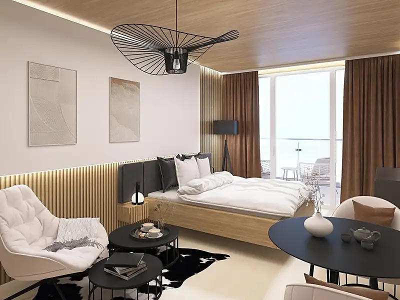 Prodej bytu 1+kk 25 m², Luhačovice – náhled fotky 1