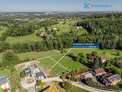 Prodej  stavebního pozemku 2 017 m²