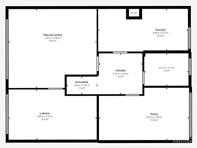 Prodej rodinného domu 160 m², pozemek 529 m² – fotografie 3